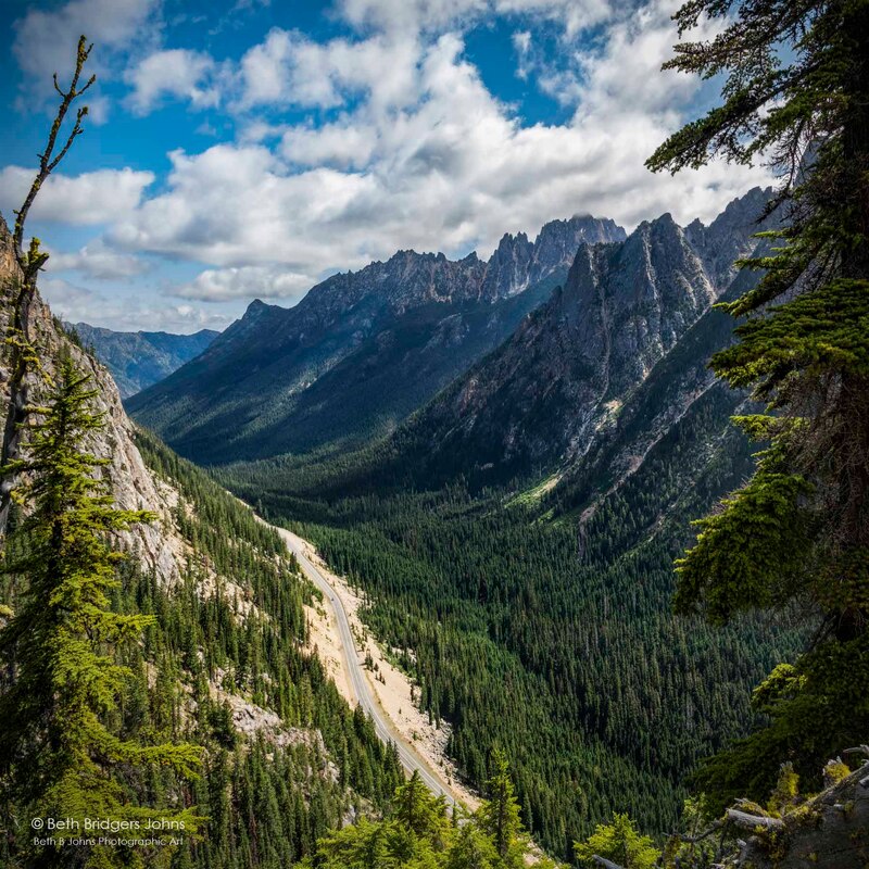 Kangaroo Ridge at Washington Pass, Northern Cascades, Beth B Johns Photographic Art