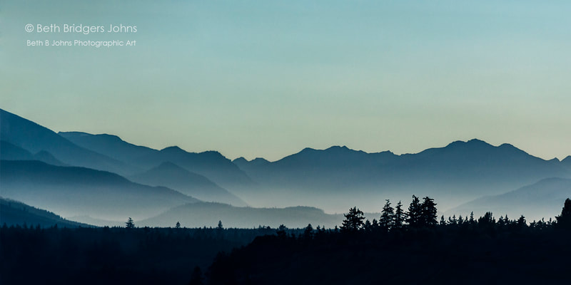 Olympic Mountains, Beth B Johns Photographic Art