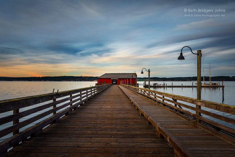 Coupeville, Penn Cove, Coupeville Wharf, Pier, Whidbey Island, Beth B Johns Photographic Art