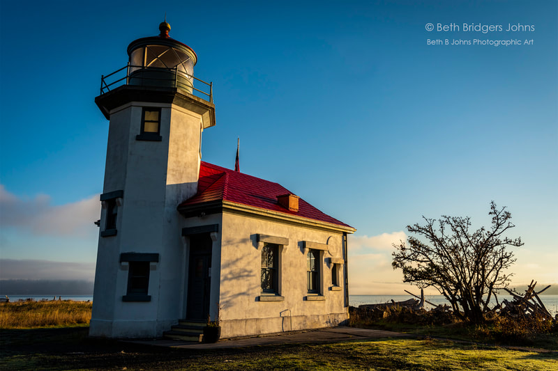 Point Robinson Lighthouse, Vashon Island, Beth B Johns Photographic Art