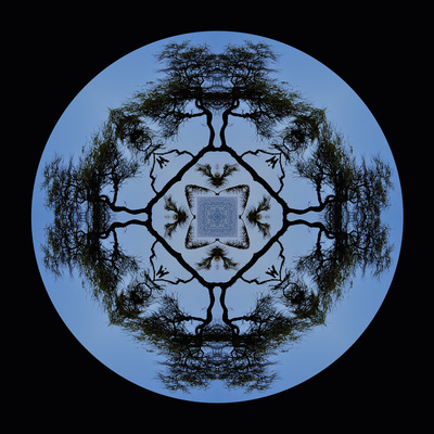 Kaleidoscopic Composite Mandala, Beth B Johns Photographic Art